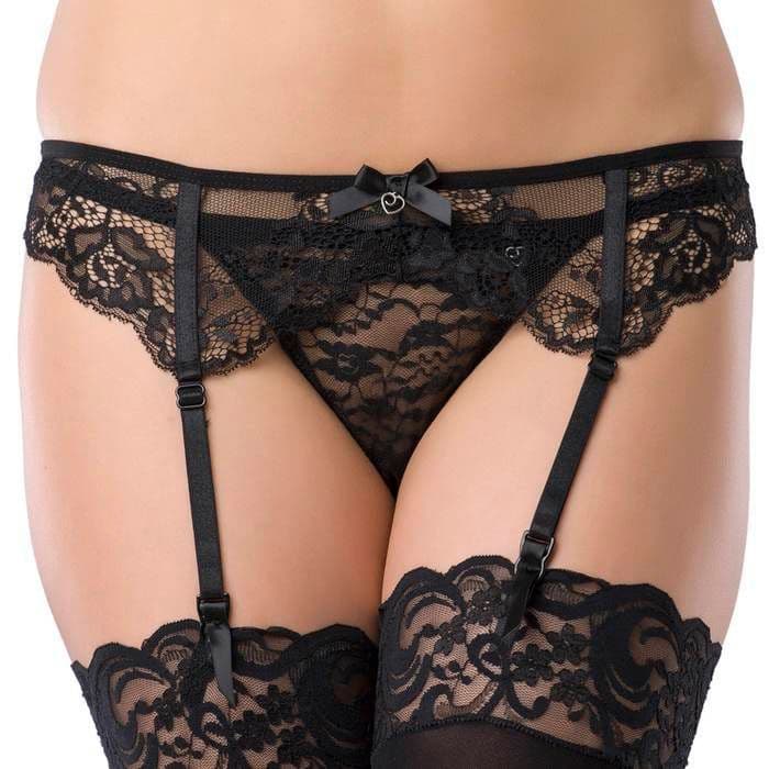 Lovevora Love Me Lace Suspender Belt