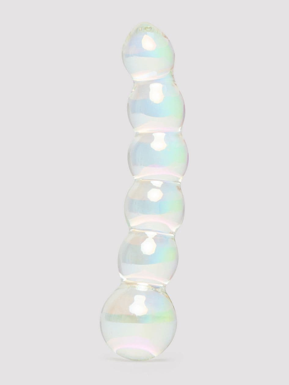 Lovehoney Beaded Sensual Glass Dildo 7 Inch
